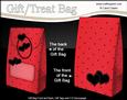 3D Romantic Hearts Polka Dot Gift Bag Mini Kit