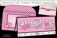 All My Love Valentine Money or Gift Wallet Card Kit