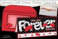 With Love Forever Valentine Money or Gift Wallet Card Kit