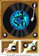 8 x 8 Number 1 Son Record Scalloped Corner Topper
