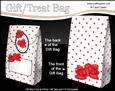 3D Polka Dots & Roses Gift Bag Mini Kit