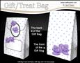 3D Polka Dots & Roses Gift Bag Mini Kit