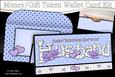 Valentine Day Husband Money or Gift Wallet Card Kit