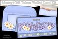Mothers Day Floral Money or Gift Wallet Card Kit