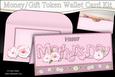 Mothers Day Roses Money or Gift Wallet Card Kit