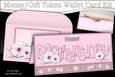 Mothers Day Flowers Money or Gift Wallet Card Kit