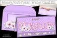 Mothers Day Flowers Money or Gift Wallet Card Kit