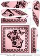 Elegant Boudoir Fan Pyramage Topper