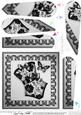 Elegant Boudoir Fan Pyramage Topper