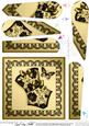 Elegant Boudoir Fan Pyramage Topper