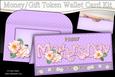 Mothers Day Roses Money or Gift Wallet Card Kit
