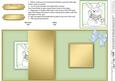 Little Bunny No-hole Fold Back Card
