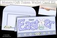 Easter Little Bunny Money or Gift Wallet Card Kit