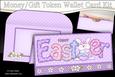Easter Little Bunny Money or Gift Wallet Card Kit