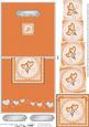Love Hearts No-hole Over the Edge Card & Spiral Pyramage