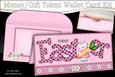 Easter Teddy Tess Money or Gift Wallet Card Kit