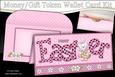 Easter Teddy Tess Money or Gift Wallet Card Kit