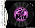 Number 1 Mum Record Rock N Roll Kit, Envelope and Insert