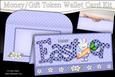 Easter Teddy Tess Money or Gift Wallet Card Kit
