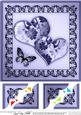 8 x 8 Elegant Romance Scalloped Corner Topper