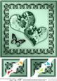 8 x 8 Elegant Romance Scalloped Corner Topper