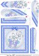 Fluttery Butterfly Quick Card with Fan Pyramage Topper
