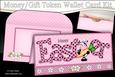 Easter Milly Moo Cow Money or Gift Wallet Card Kit