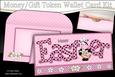 Easter Milly Moo Cow Money or Gift Wallet Card Kit