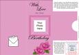 Add a Photo Birthday Roses with Easy Fold Frame