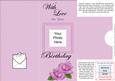 Add a Photo Birthday Roses with Easy Fold Frame
