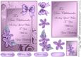 5 x 7 Metallic Birthday Childminder 3D Decoupage