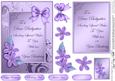 5 x 7 Metallic Birthday Babysitter 3D Decoupage