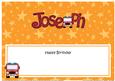 Birthday Joseph Fire Engine Large Dl Matching Large Dl Inser