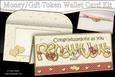 Renewal of Vows Money or Gift Wallet Card Kit