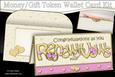 Renewal of Vows Money or Gift Wallet Card Kit