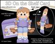 3D on the Shelf Card Kit - Little Girl Laura