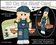 3D on the Shelf Card Kit - Little Girl Cath