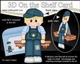 3D on the Shelf Card Kit - Little Boy Kev