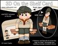 3D on the Shelf Card Kit - Boy Scout Mick