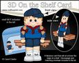 3D on the Shelf Card Kit - Girl Guide Steph