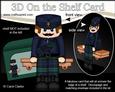 3D on the Shelf Card Kit - John the Tartan Soldier
