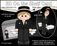 3D on the Shelf Card Kit - Wesley the Bridegroom/prom Boy