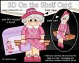 3D on the Shelf Card Kit - Old Lady Sadie