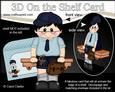 3D on the Shelf Card Kit - Schoolboy Mark
