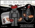 3D on the Shelf Card Kit - Hamish Scottie Dog