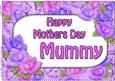 A4 Mothers Day Mummy Time for Roses Card Topper