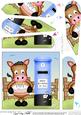 Gigi Horse Birthday Cake Fan Pyramage Topper