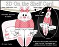 3D on the Shelf Card Kit - Ipsy Bunny