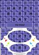 A5 Novelty Fun Computer Keyboard Greetings Scallop Corners
