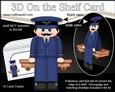 3D on the Shelf Card Kit - Raf Airforce Pilot Richard
